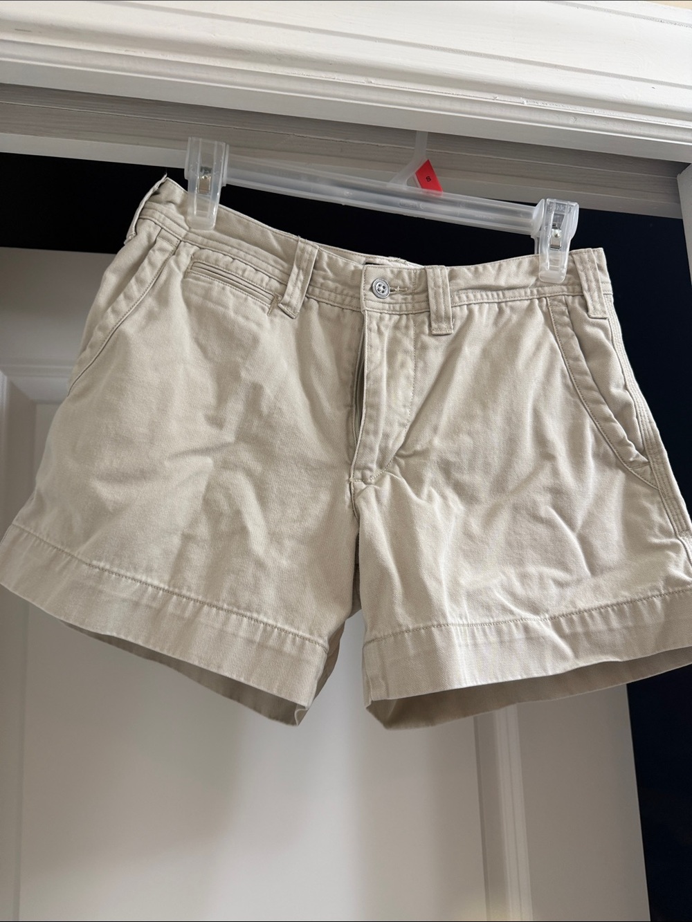 Ralph Lauren Women's Khaki Cotton Bermuda Shorts